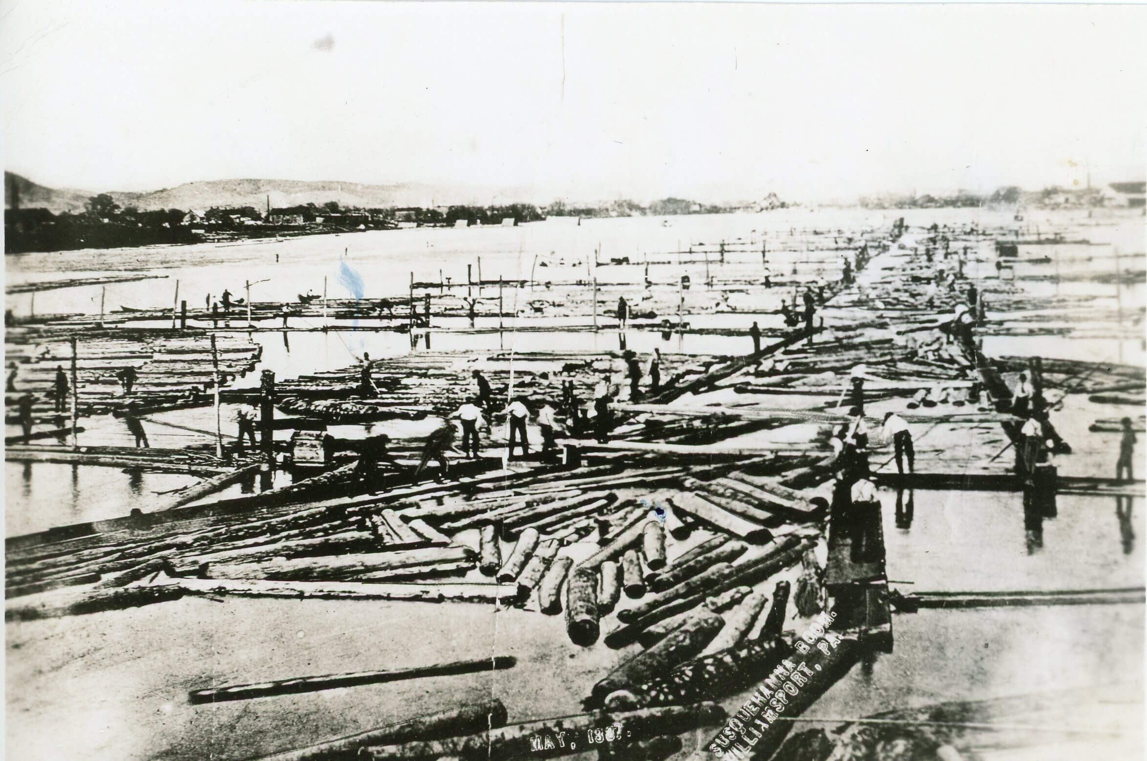 Sunset Along Susquehanna Waters: A Glimpse into Pennsylvania’s Logging ...