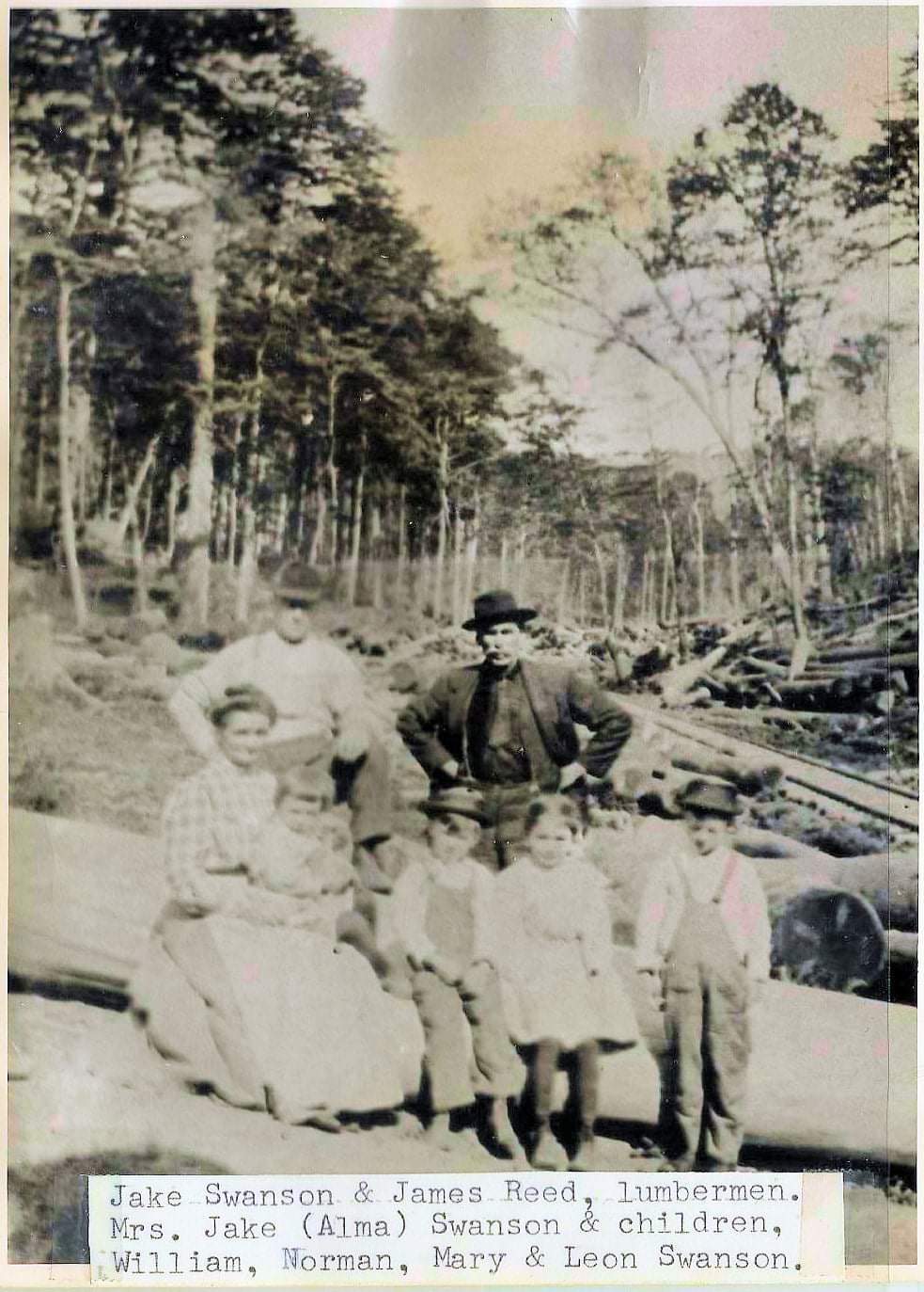 Alma and Jake Swanson: Life as a Family in Pennsylvania’s Lumber Camps