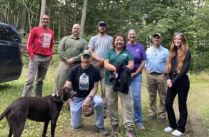 Photo of group after Van Wagner's climb in Jefferson County.