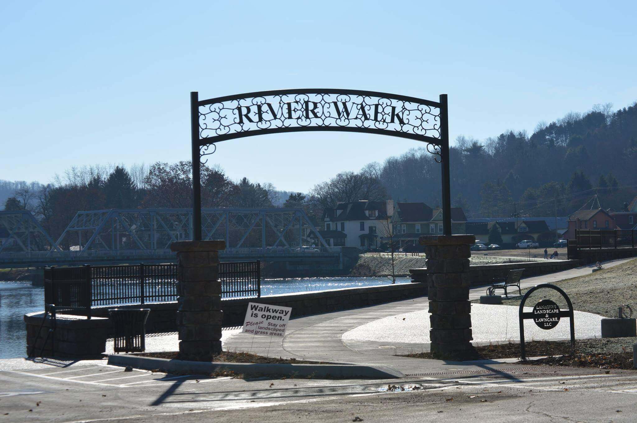 Stop #22 – Discover the West Branch Susquehanna River at the Clearfield River Walk at River’s Landing