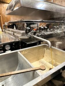 Image of maple production machinary