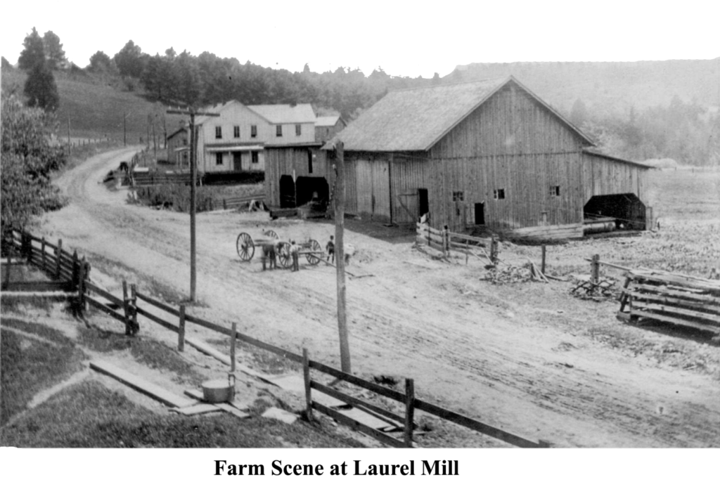 Historic Image of a Farm in Elk County