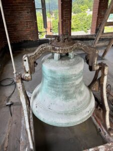 
Simon Cameron bell at the Cameron County Courthouse