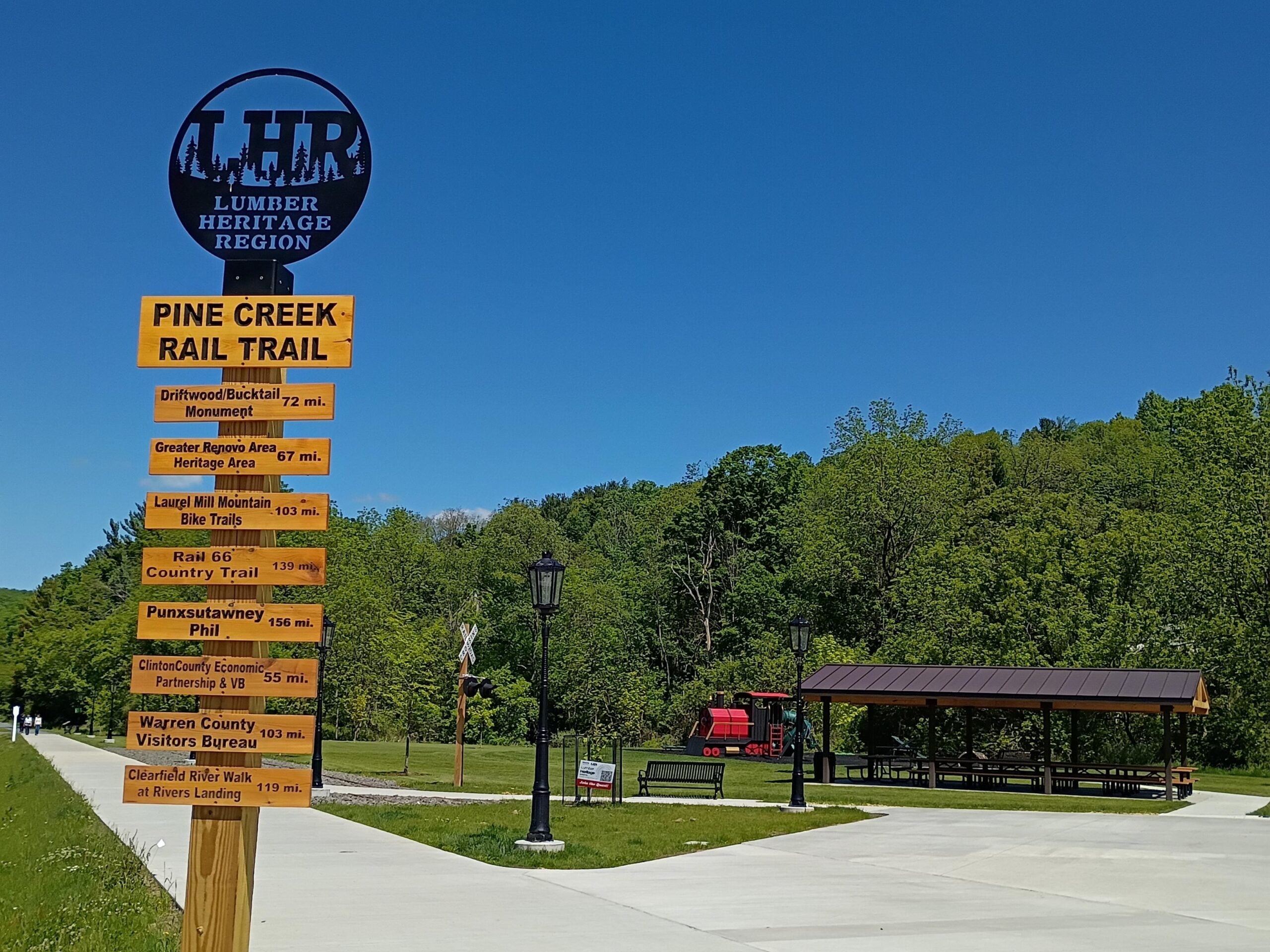 Stop #15 – Explore Pine Creek Rail Trail – Patterson Trailhead