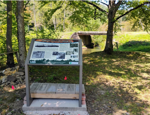 Austin Dam Memorial Association – CCC Company 2336 S-146 Interpretive Display